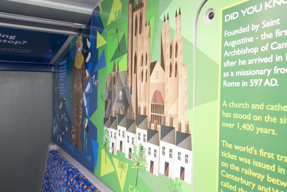 New Stagecoach bus fleet designs are inspired by three distinct Kent icons