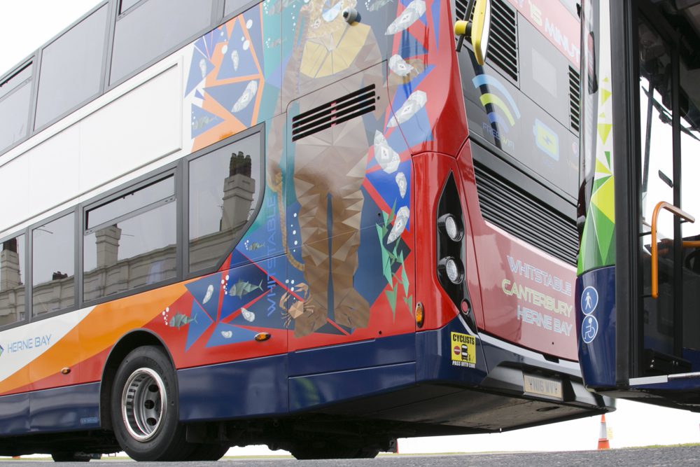 New Stagecoach bus fleet designs are inspired by three distinct Kent icons