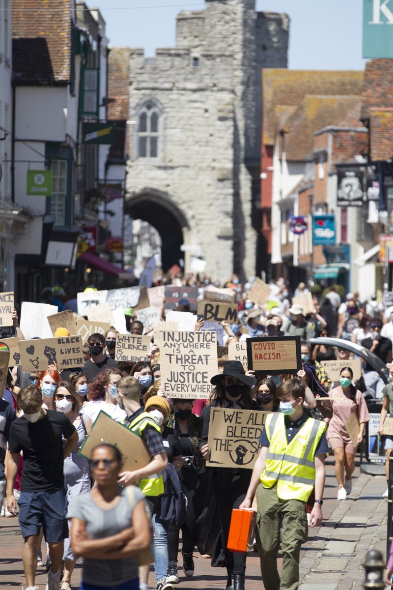 Black Lives Matter peace March (March On Canterbury)