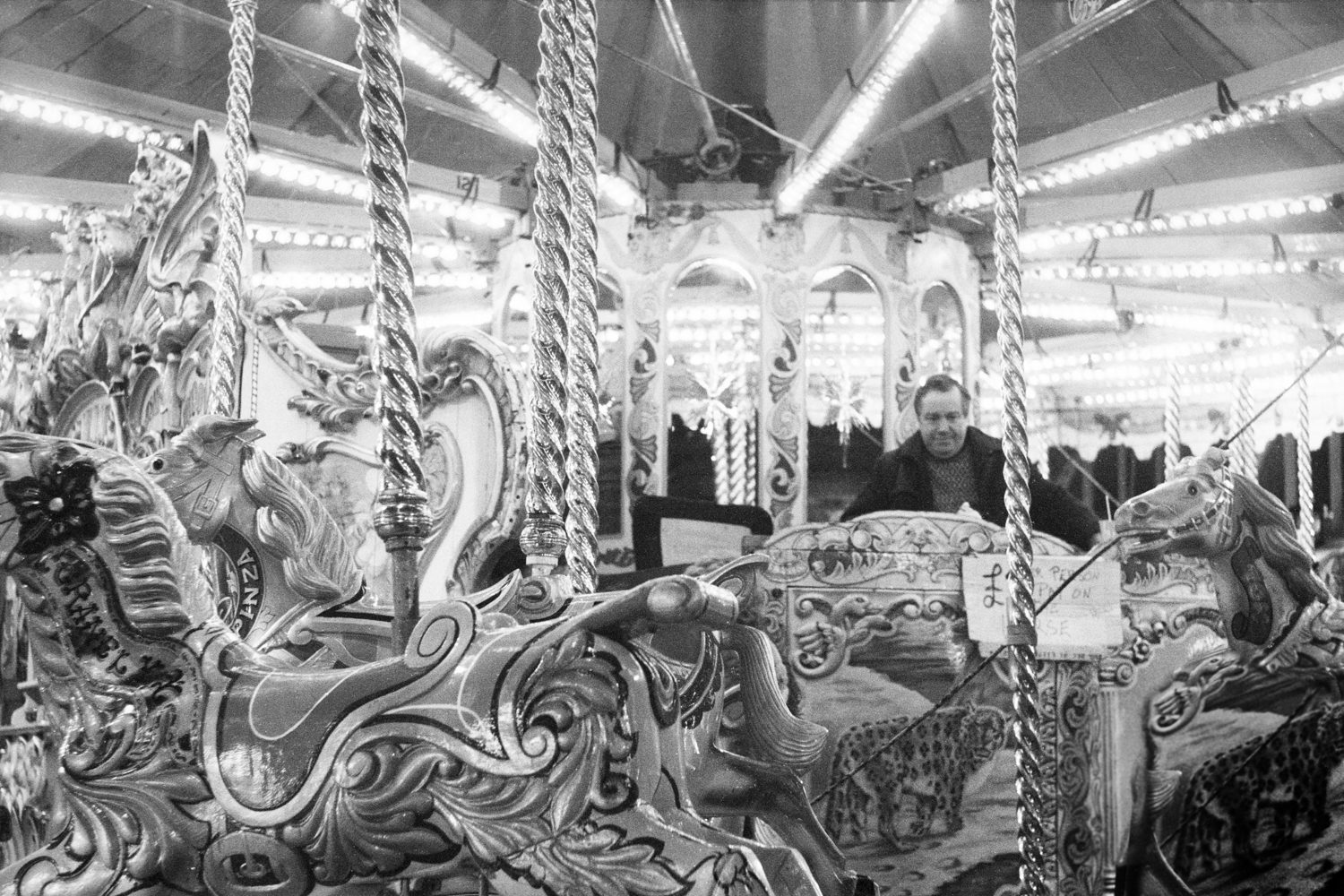 Covent Garden fairgournd ride 1992