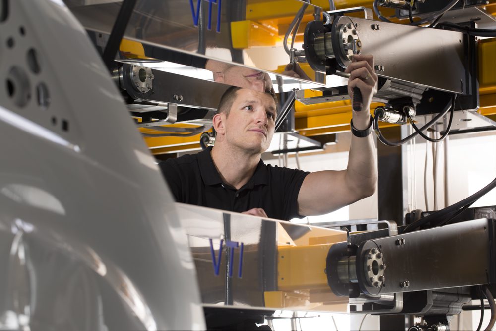 Commercial interiors photography for an American company with a Kent research centre